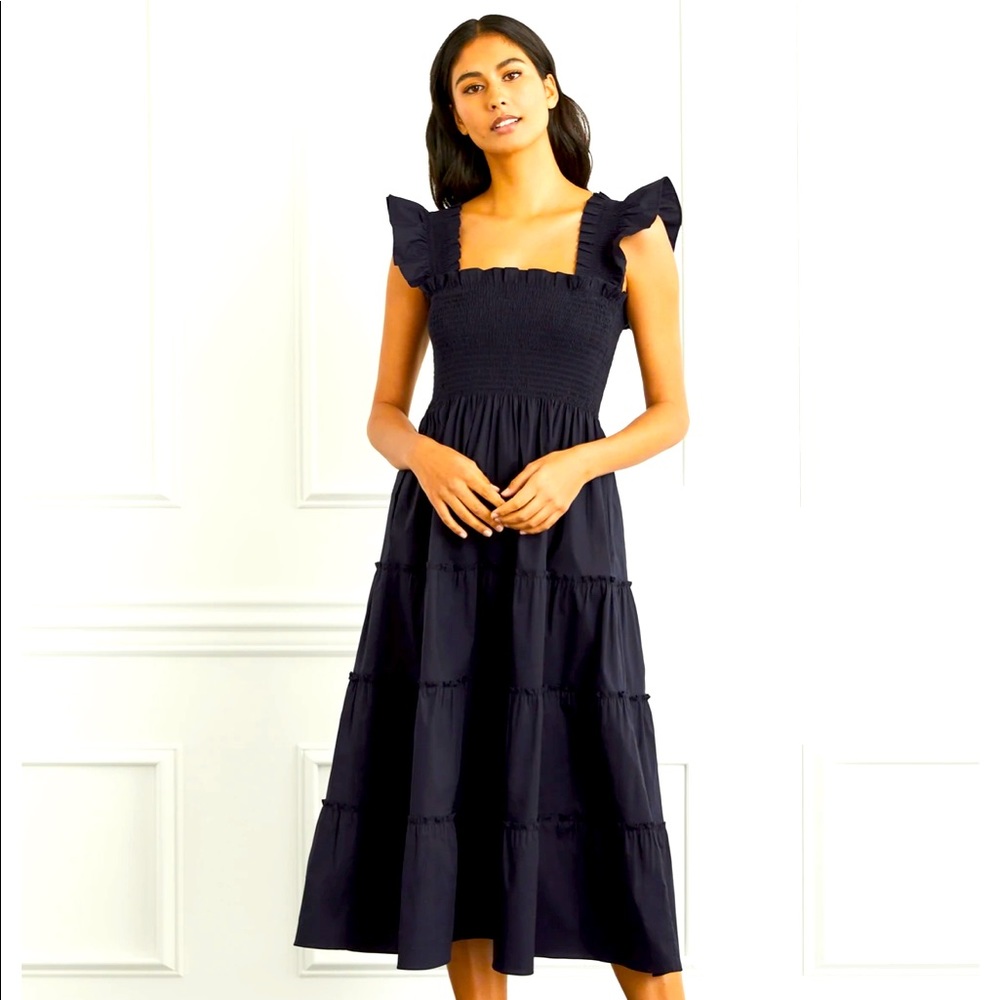 Hill House Home Ellie Nap Dress Black NWT Size Medium